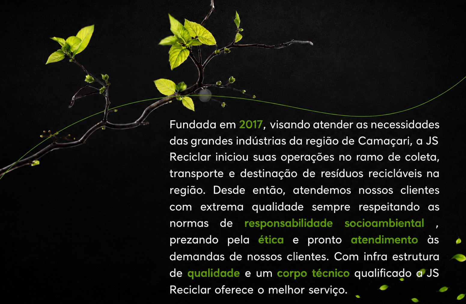 Quem somos nós - História da JS Reciclagem